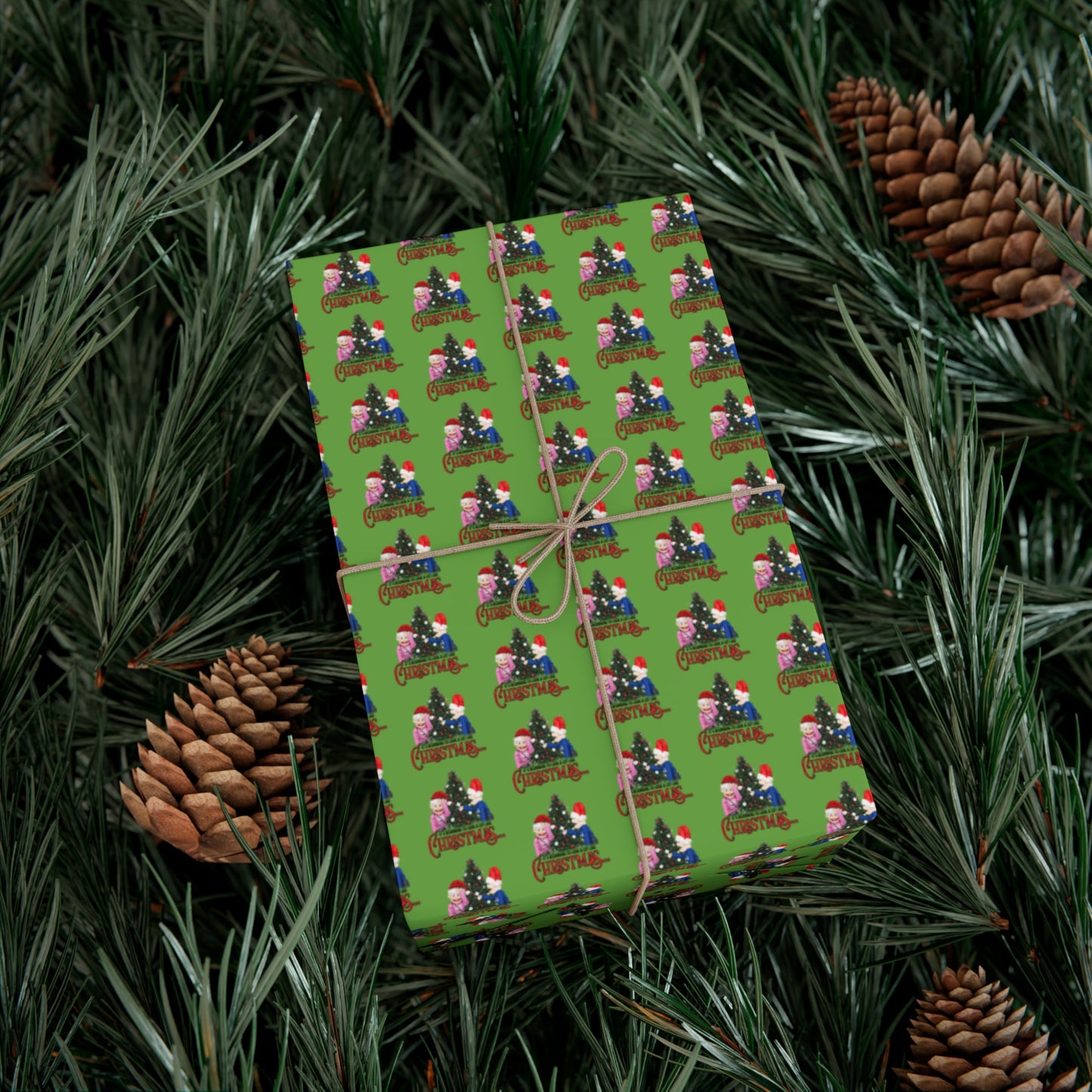 James and Julia Gift Wrap Paper